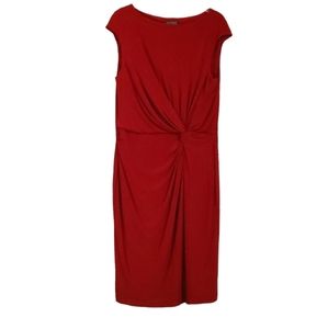 Ralph Lauren Red Sexy Scrunch Dress